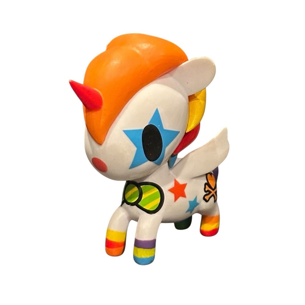 Tokidoki Unicorno Series‎ 3 Bowie Rainbow Star Clown Mini Vinyl Figure